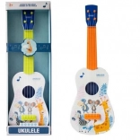 Ukulele con motivi africani