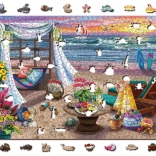 Puzzle in legno Summer Time WOODEN CITY, 505 pezzi