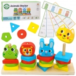 Woopie Montessori Piramide Animali 27 pezzi