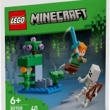 LEGO Minecraft – Duello nella rigogliosa caverna