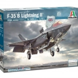 Modello in plastica dell'aereo F-35B Lightning II Italeri 1:72