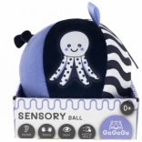 pallina sensoriale in peluche con campanellino GAGAGU per neonati