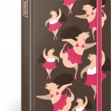 Taccuino con motivo di maialini danzanti Presco Group