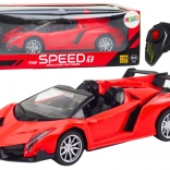 Auto RC sportivo divertente rosso 1:18