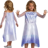 Costume Elsa di Disney Frozen per bambine (3–4 anni, 94–109 cm)