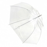 Ombrello da sposa trasparente plastica/metallo 82 cm