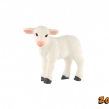 Figura di agnello in plastica realistica