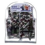 Costume da soldato per bambini con set di accessori