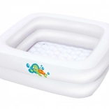 Bestway vaschetta e piscinetta gonfiabile per bambini 2 in 1 BABY STEP 1-2-3 (86 × 86 cm)