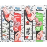 Set di tatuaggi temporanei per ragazzi