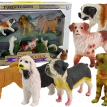 Set di Figure di Cani Razze 6 Pezzi