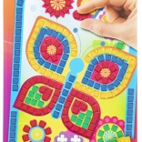 Set creativo: mosaico per colori – A5 metallico, motivo farfalla