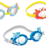 Occhialini da immersione per bambini con motivi di animali INTEX