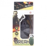 Granata giocattolo in plastica a batterie con suoni