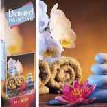 Pittura con diamanti Zen 40 × 50 cm
