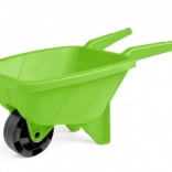 Carriola verde per la sabbia