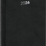 Agenda giornaliera NOTIQUE Balakon 2026, nero, 15 x 21 cm