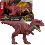 figurina dinosauro jurassic world rebirth aucasaurus 32,5 cm – wild roar di mattel