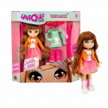 Bambola Unique Eyes – set alla moda con accessori 25 cm