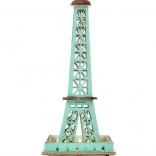 Puzzle 3D in legno Torre Eiffel turchese