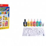 Creatoys colori per finestre removibili 6×20 ml