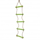 Scala da arrampicata con pioli in plastica per bambini