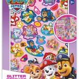 Adesivi scintillanti PAW PATROL A5 – 8 fogli