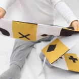 Leporello tessile a contrasto MyMoo