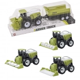 Mietitrebbia con rimorchio