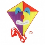 Aquilone volante Clown in nylon 78 × 88 cm