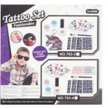 Set tatuaggi con glitter per bambini