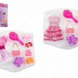 Set di vestiti e accessori per bambole (mix)