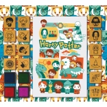 Timbri divertenti con blocco HARRY POTTER – set in gommapiuma con 14 timbri e 4 tamponi colorati