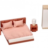 Mobili per casa delle bambole - camera da letto