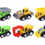 Camion da costruzione a retrocarica 6 pz, 6 cm