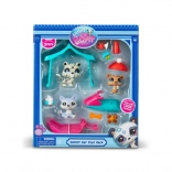 Set di gioco Littlest Pet Shop Giorno nevoso