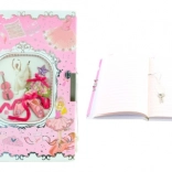 Diario con ballerina con lucchetto