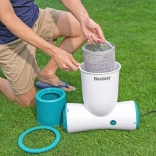Pompa di filtrazione con skimmer BESTWAY FlowClear Skimatic 3974 l/h + filtro di ricambio