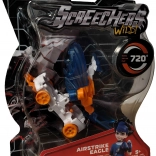 Screechers Wild! veicolo trasformabile Airstrike Eagle – aquila blu