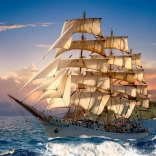 Puzzle 1500 pezzi Navigazione al crepuscolo