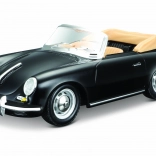 Bburago Porsche 356 B Cabriolet nero 1:24