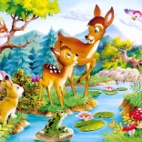 Puzzle 120 pezzi Little Deer