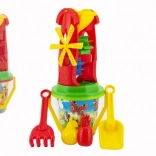Set da sabbia con mulino e formine
