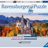 Puzzle panoramico Ravensburger Castello di Neuschwanstein 1000 pezzi