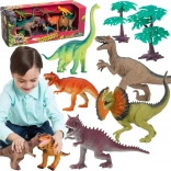 Set di dinosauri con accessori 12 pz BOLEY