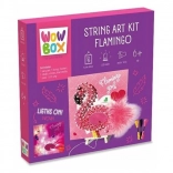 Set creativo String Art Fenicottero