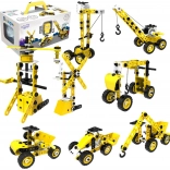 Woopie Veicoli da Costruzione 8in1 Set Costruttivo Blocchi