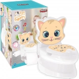 Vasino interattivo a forma di gattino con coperchio PILSAN