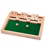 gioco in legno Shut the Box BIGJIGS TOYS