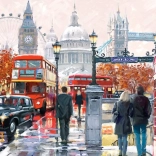 Puzzle Collage di Londra 1000 pezzi